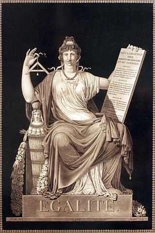 L'Egalité (1793) de Jean-Guillaume Moitte.