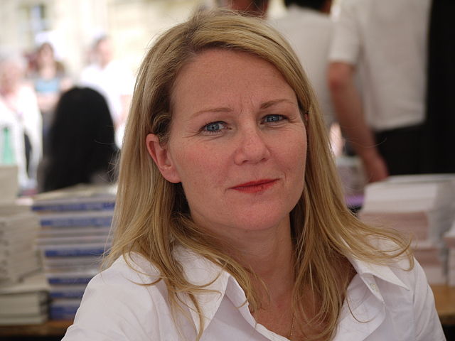 Fabienne Brugere à l'édition 2009 de la Comédie du Livre à Montpellier en France.