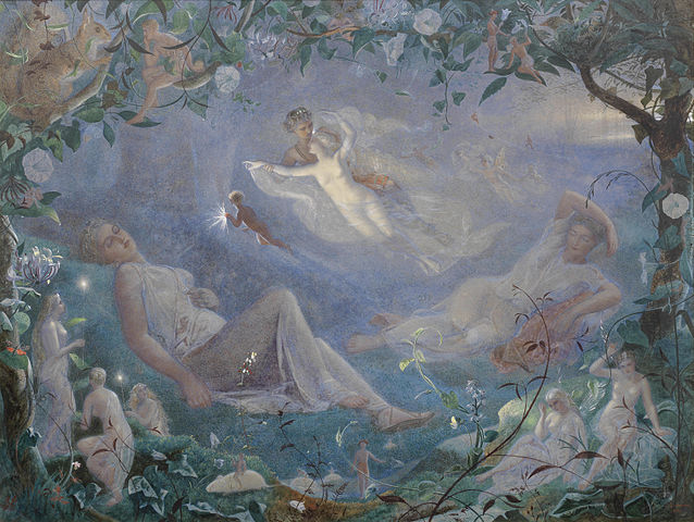 Une scène de l'oeuvre "Le Songe d'une nuit d'été"