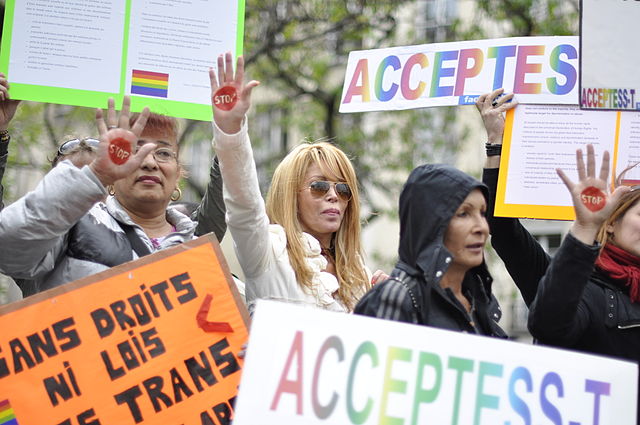 Journée mondiale de lutte contre l'homophobie à Paris, 17 mai 2012.